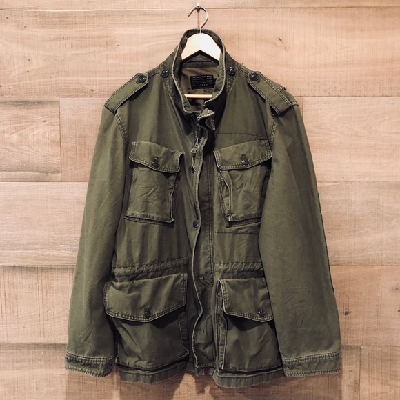 Jcrew Military Fatigue Jacket 